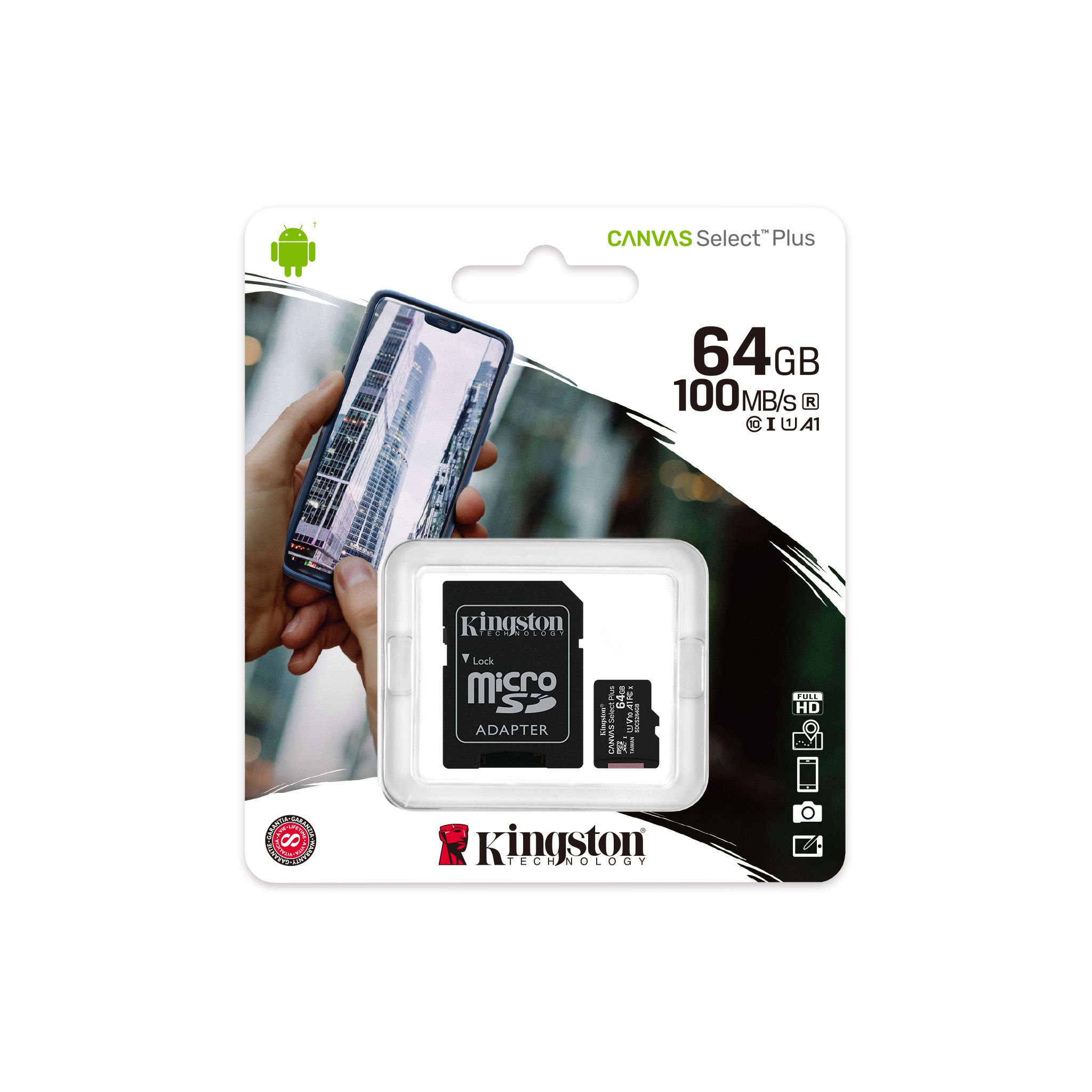 Kingston Flash Memory Card 64 GB