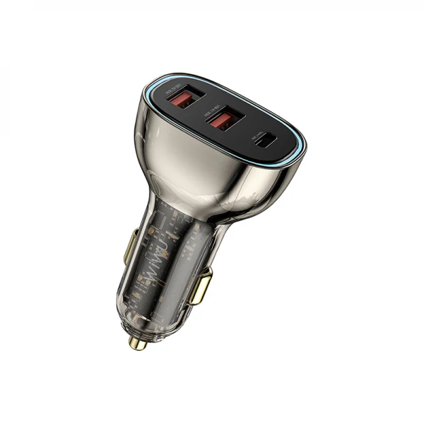 Powerful Wiwu Geek 90W Dual C+ USB Car Charger – Fast Charging On the Go